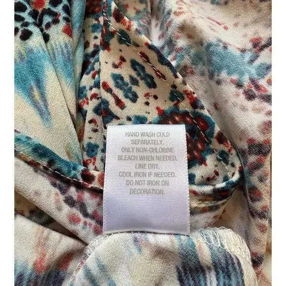 Westport | Women's Multi-Colored Summer Dress | Size M | 0965 - Picture 8 of 8